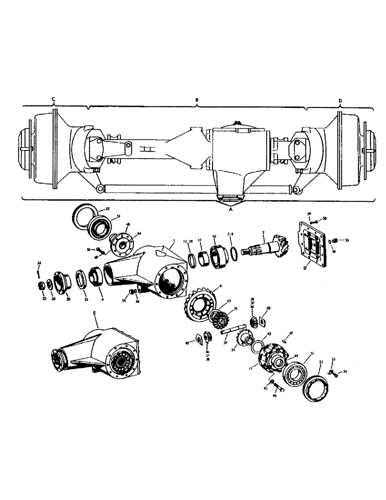 ford 1210 tractor parts diagram