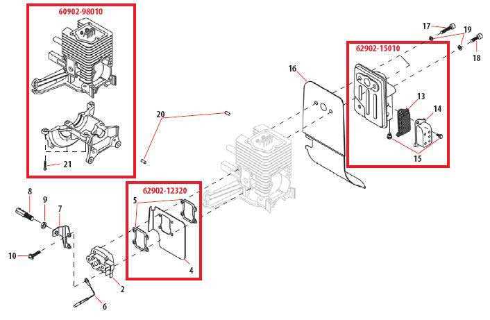 stihl br 350 parts diagram