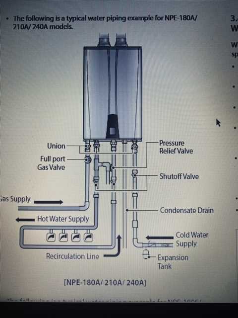 navien water heater parts diagram