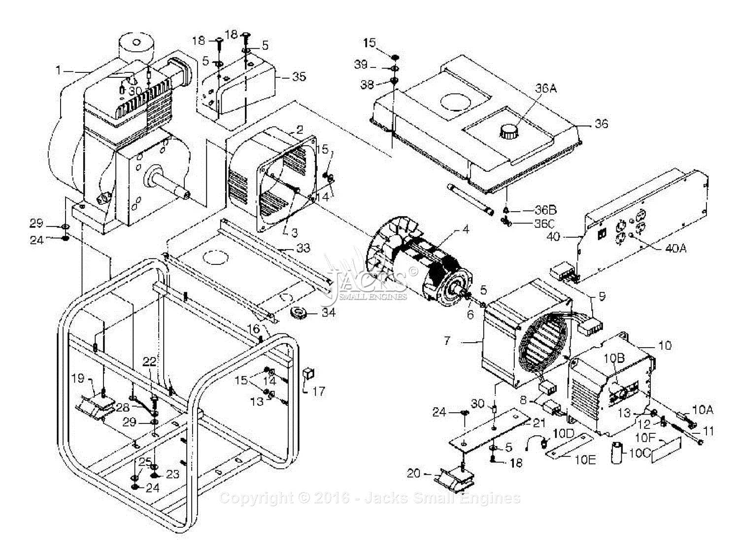 onan 5000 generator parts diagrams