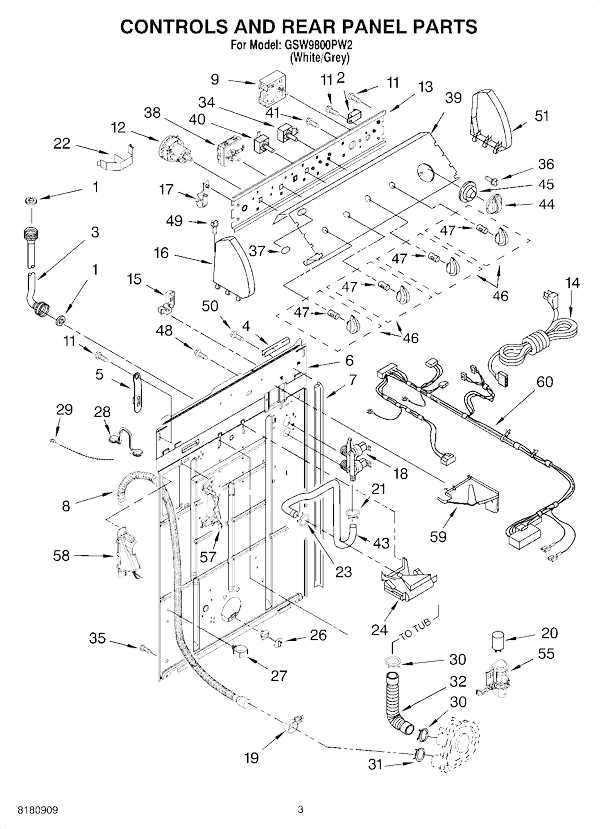 whirlpool ultimate care ii washer parts diagram