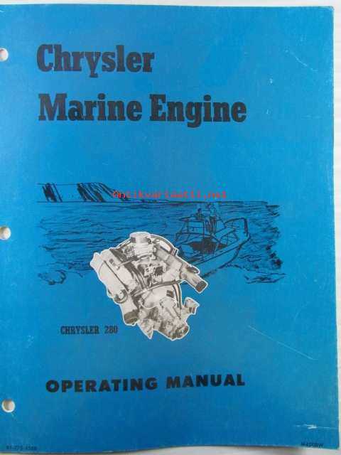 chrysler outboard parts diagram