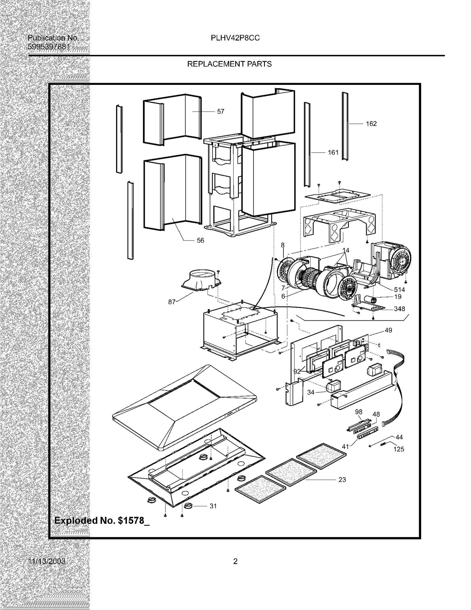 electrolux range parts diagram