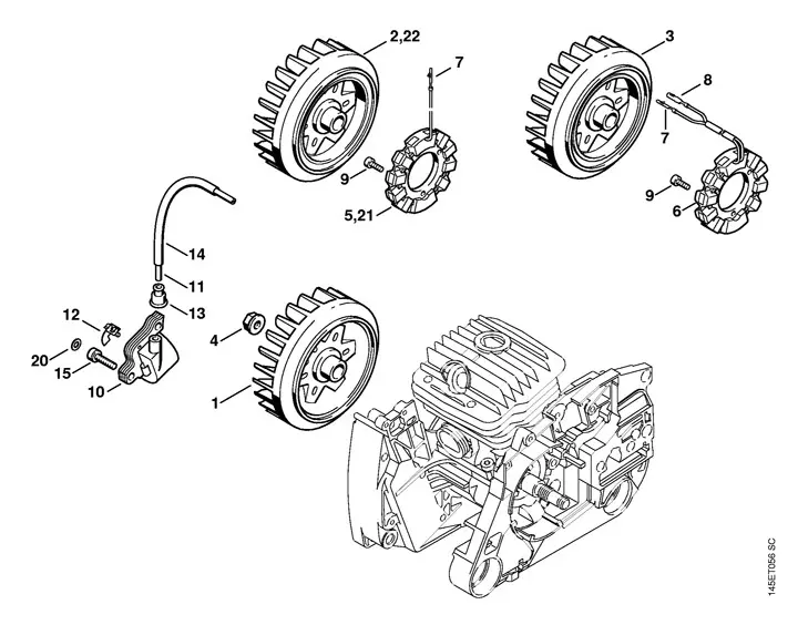 ms250c parts diagram