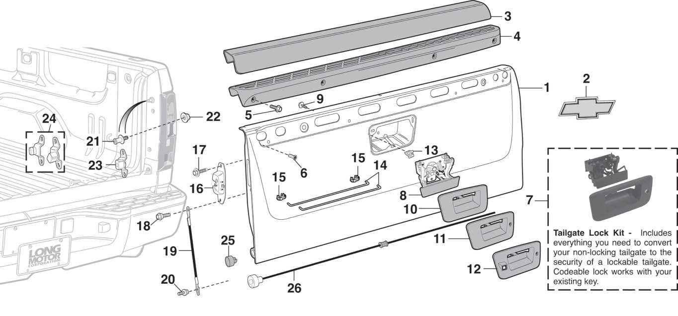 2013 gmc sierra parts diagram