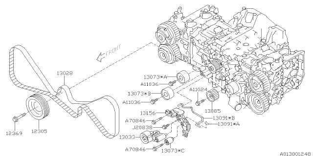 2011 subaru forester parts diagram