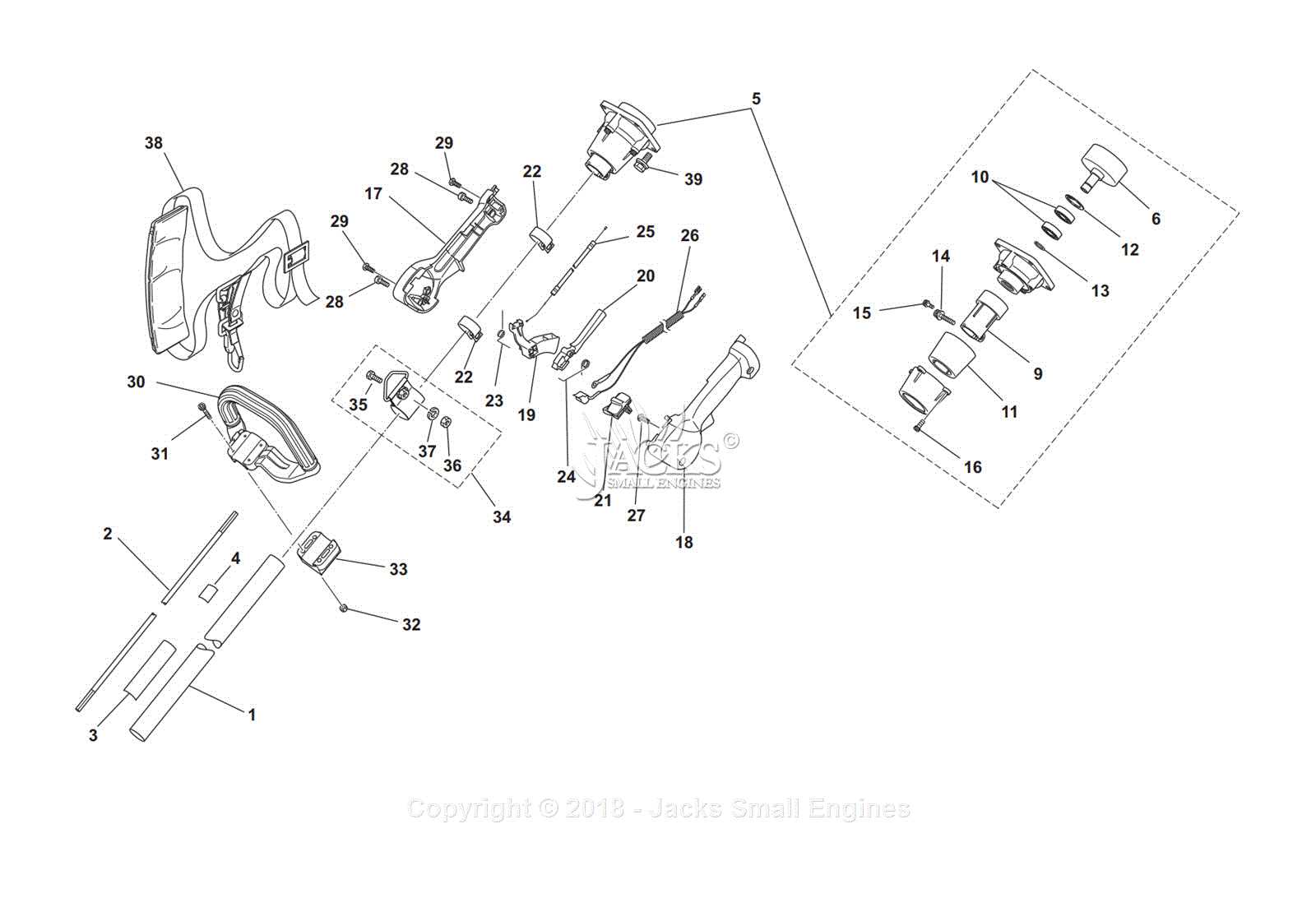 stihl ms261c parts diagram