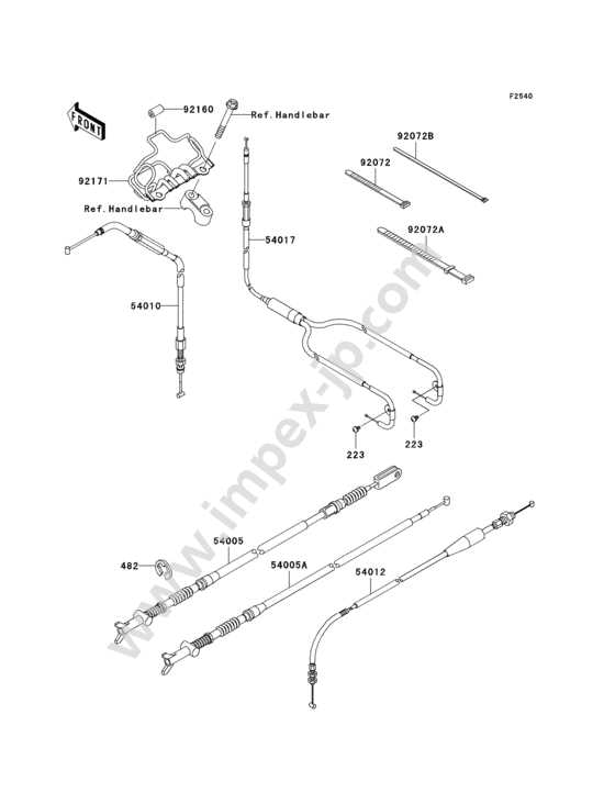 kawasaki atv parts diagram