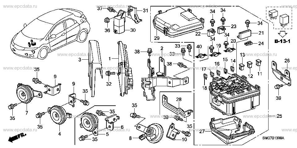 2006 honda civic engine parts diagram