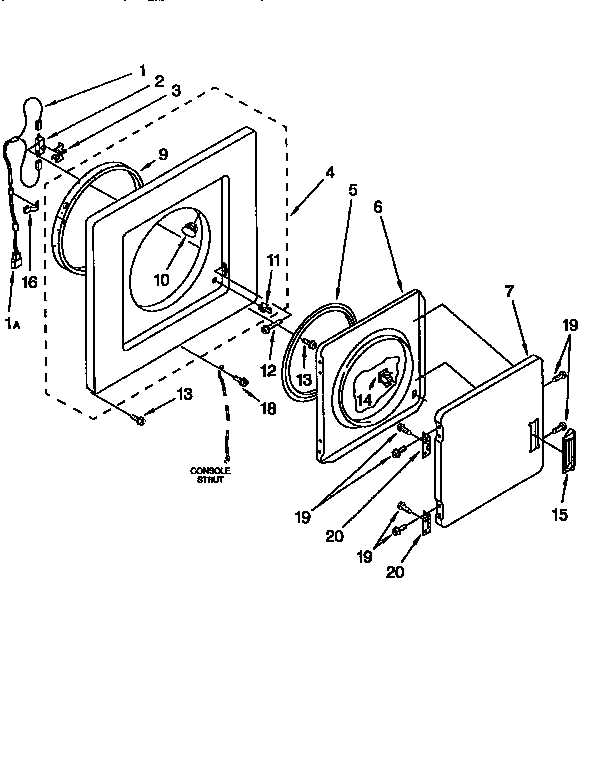 kenmore dryer model 110 parts diagram