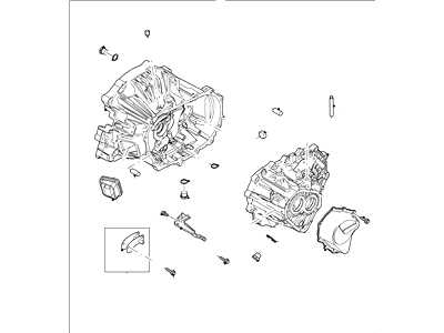 ford transmission parts diagram