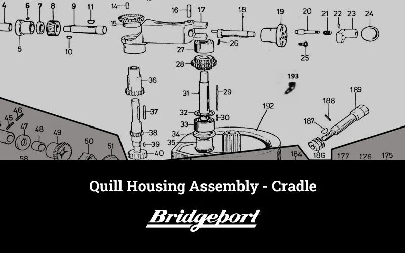 bridgeport series 1 parts diagram