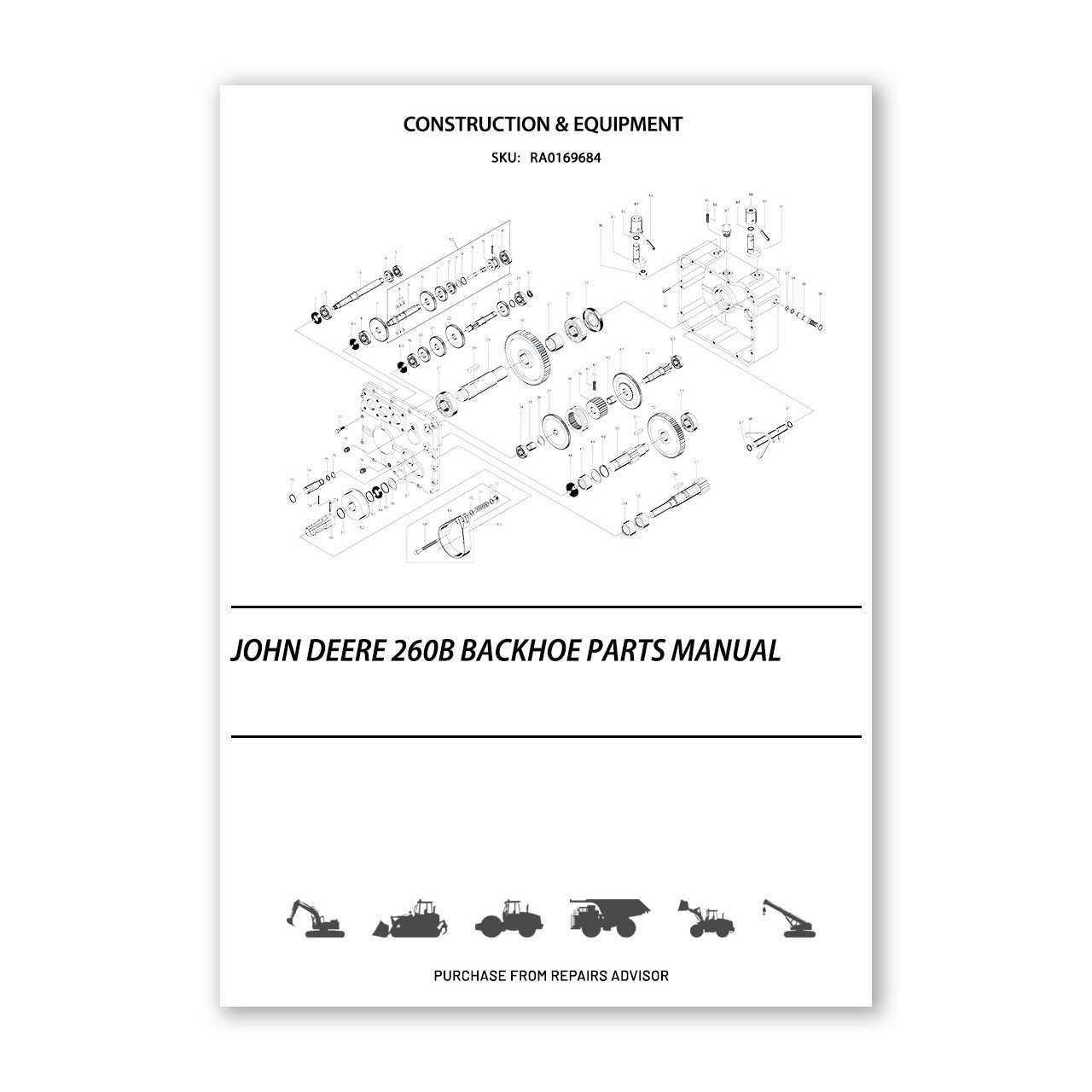 john deere 260 lawn tractor parts diagram