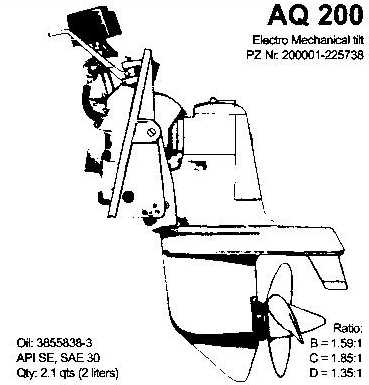 volvo 280 outdrive parts diagram