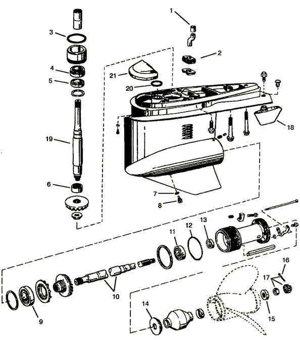 volvo penta dps b parts diagram