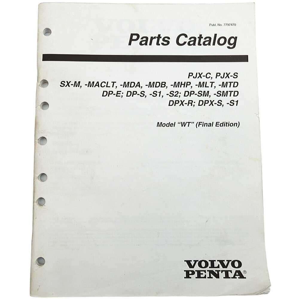 volvo penta dps parts diagram