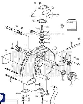 volvo penta sx cobra parts diagram