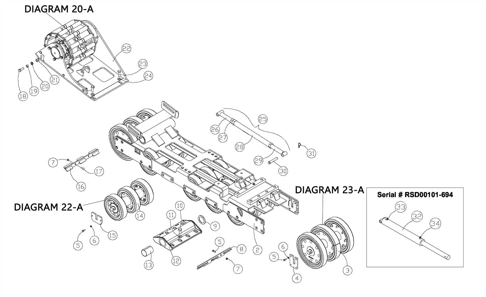 volvo skid steer parts diagram