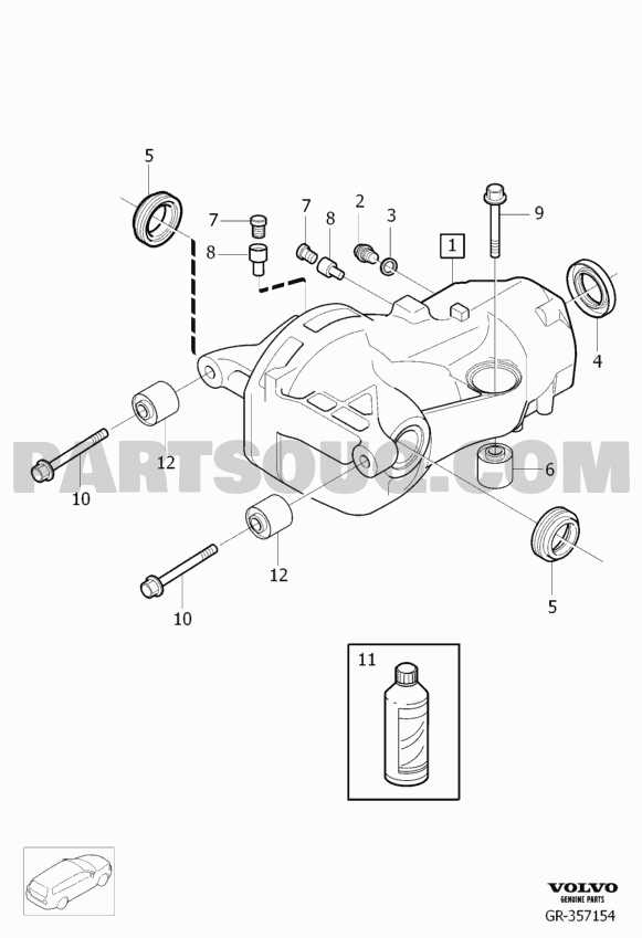 volvo xc60 parts diagram