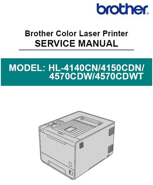 brother laser printer parts diagram