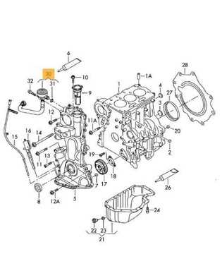 vw polo engine parts diagram