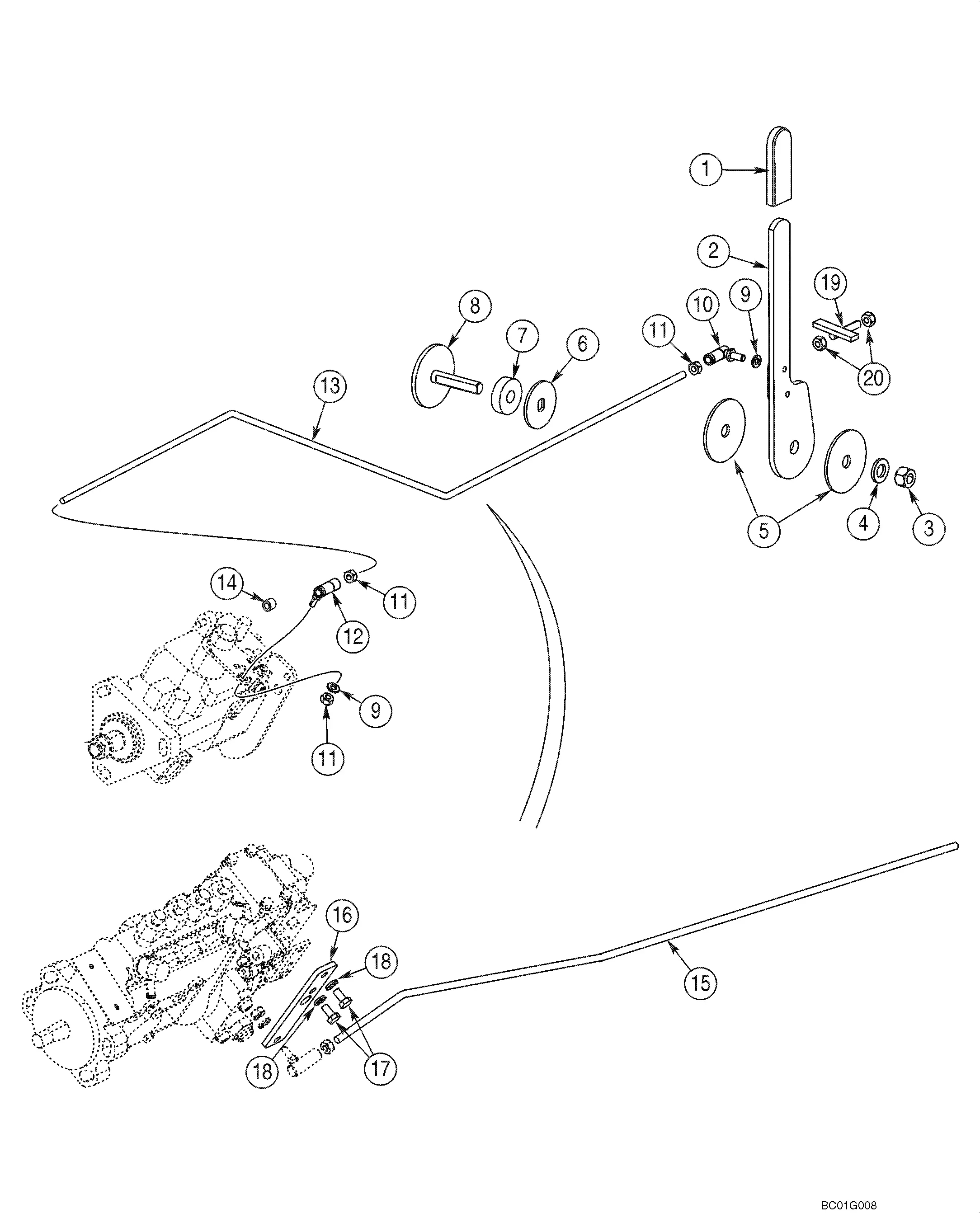 case 60xt parts diagram