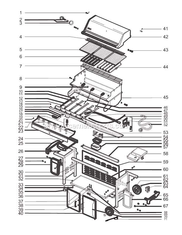 weber genesis gold parts diagram