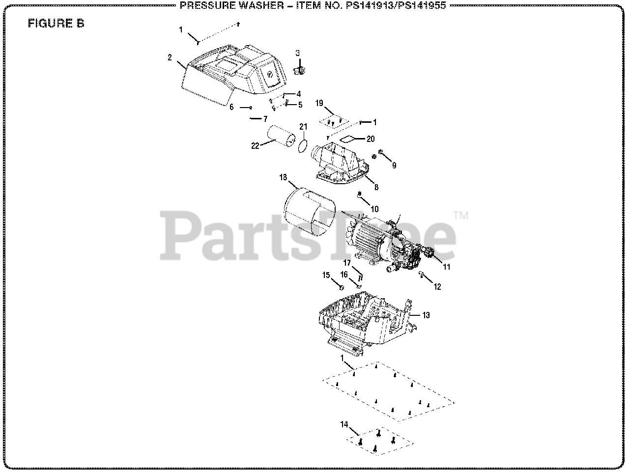 powerstroke pressure washer parts diagram