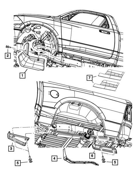 wheel well parts diagram