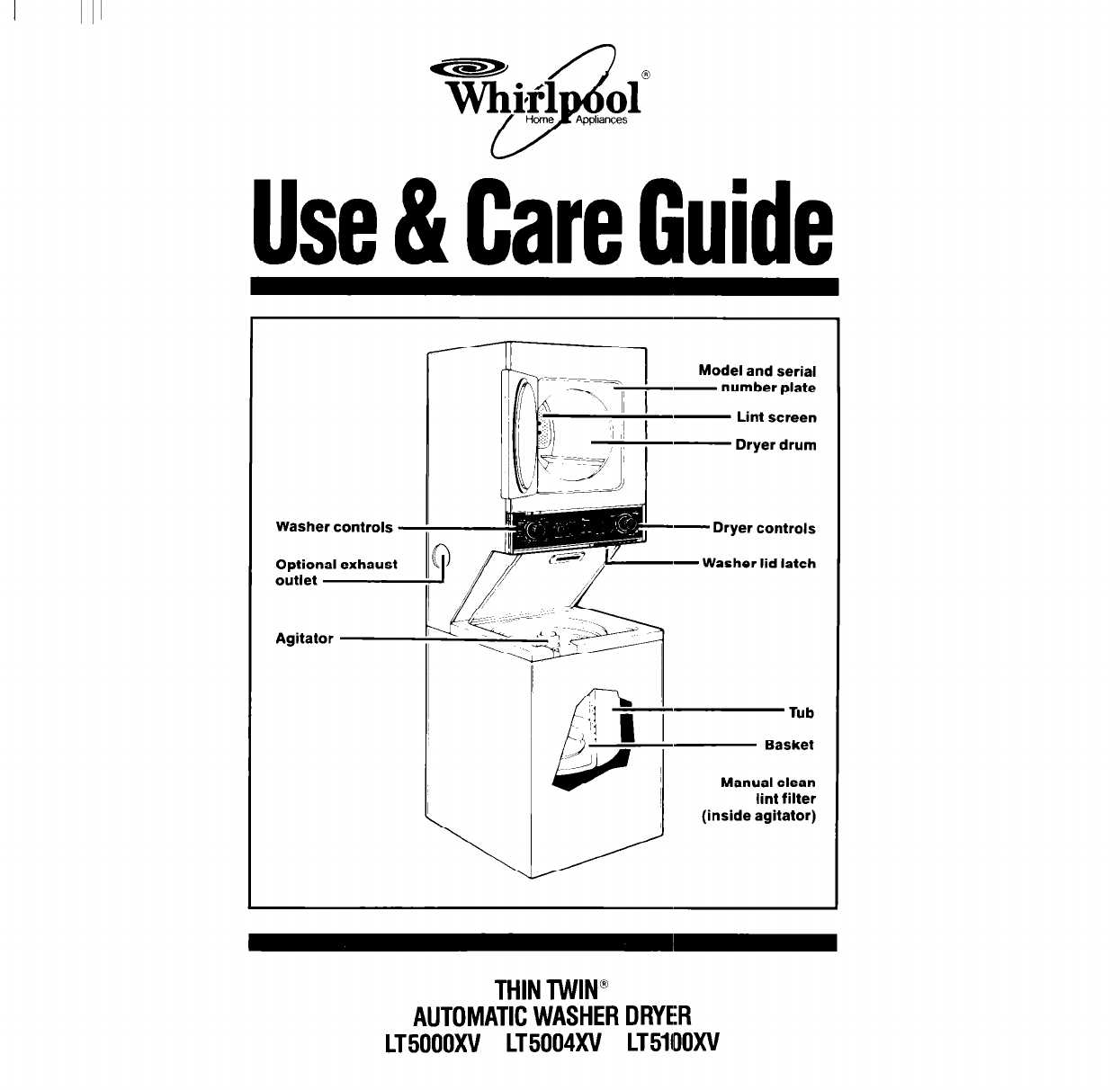 whirlpool thin twin parts diagram