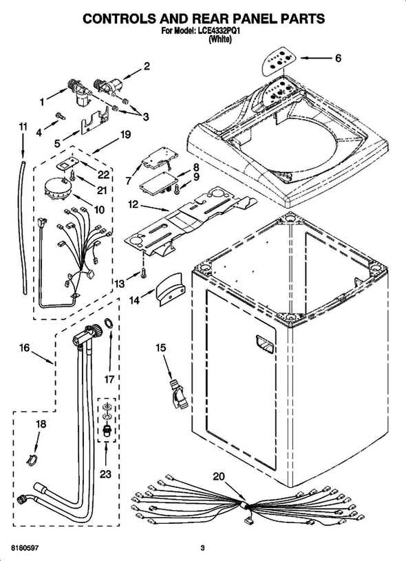 whirlpool ultimate care ii washer parts diagram