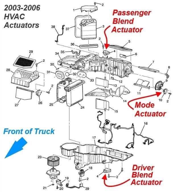 2000 chevy silverado parts diagram