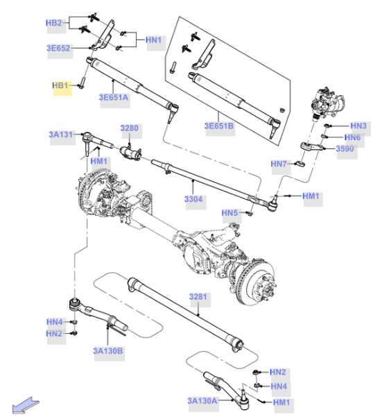 ford f350 steering parts diagram