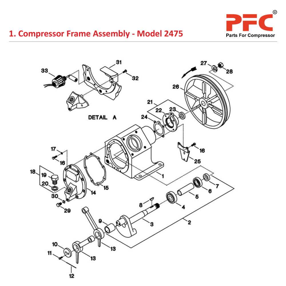 ingersoll rand ts4n5 parts diagram