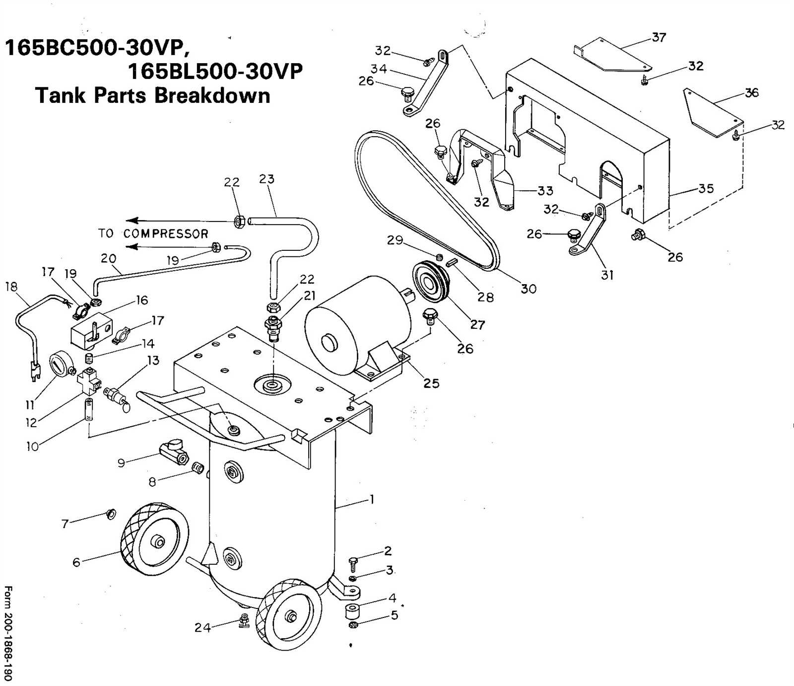 craftsman rear tine tiller parts diagram