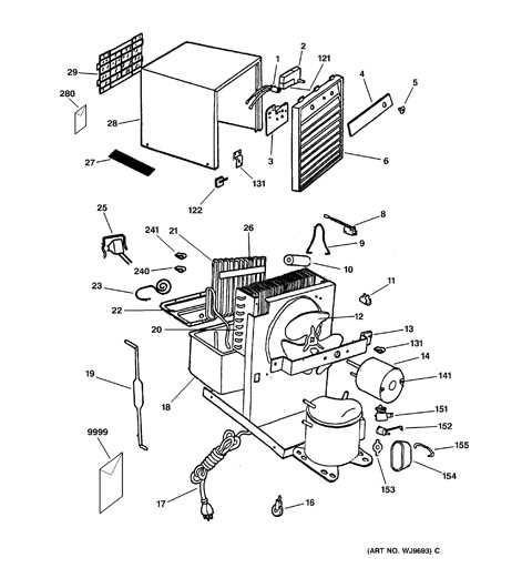 dehumidifier parts diagram