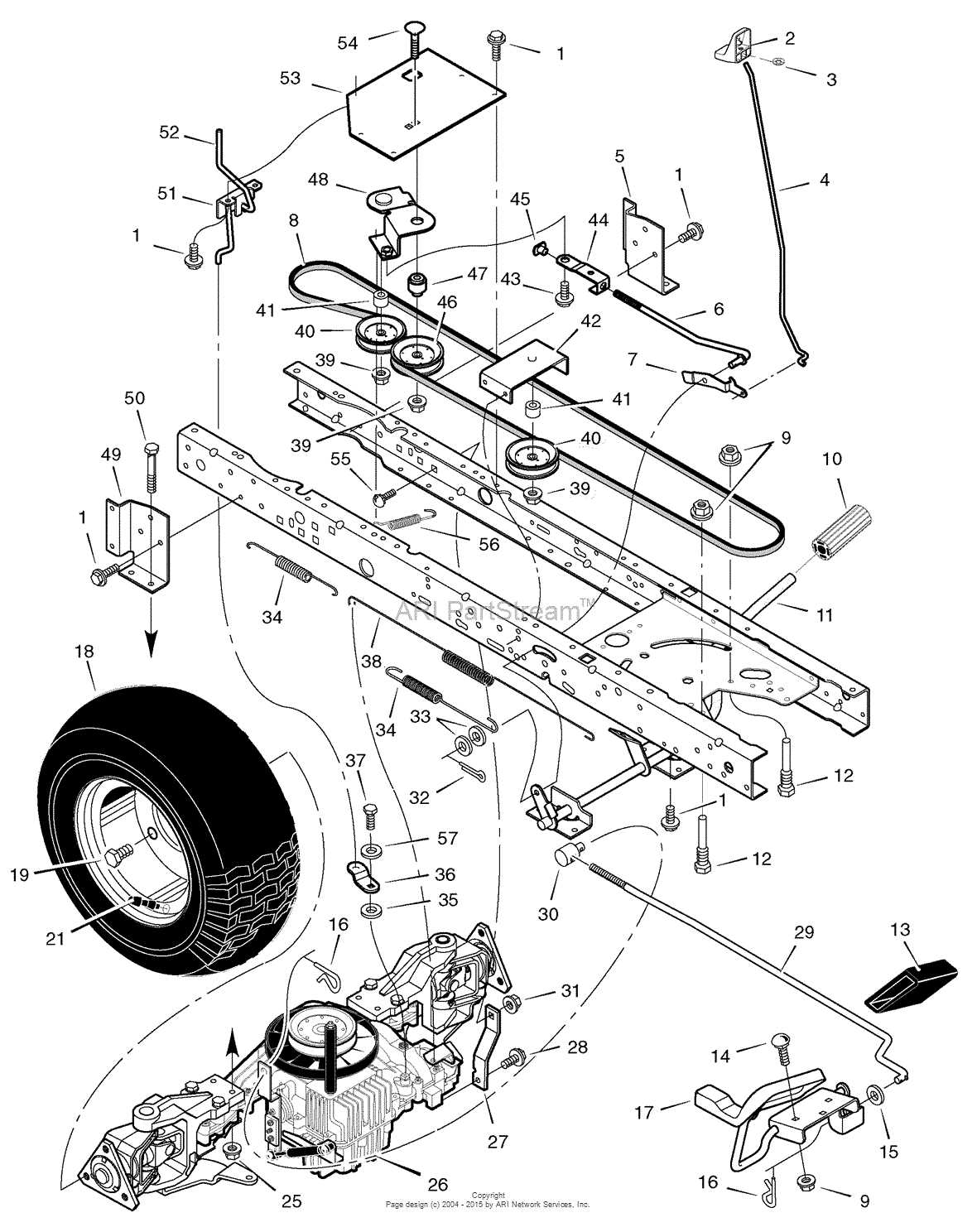 craftsman 18 inch chainsaw parts diagram