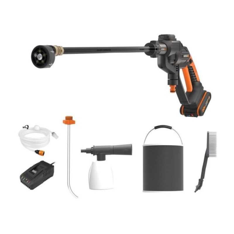 worx pressure washer parts diagram