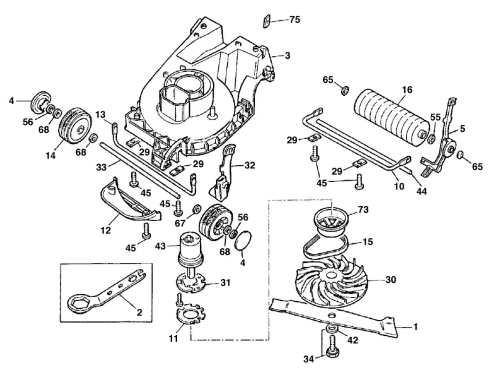 backpack blower ryobi bp42 parts diagram