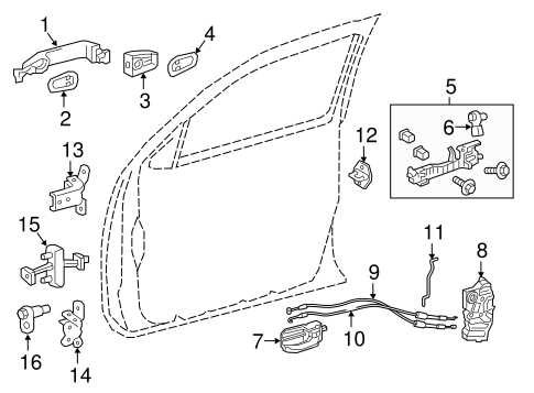 2016 toyota tacoma parts diagram