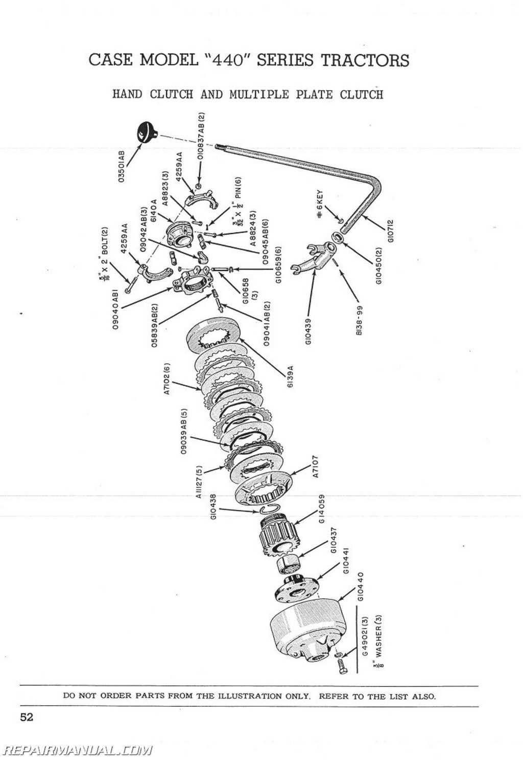 case 580b parts diagram