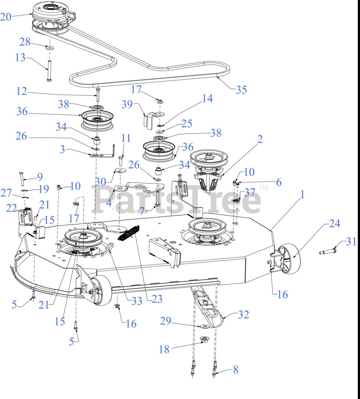 cub cadet lawn mower parts diagrams