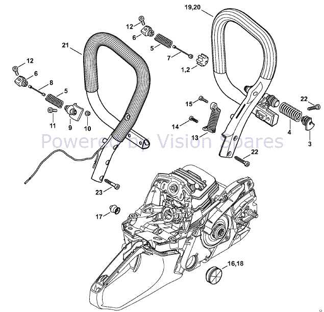 stihl ms261c parts diagram