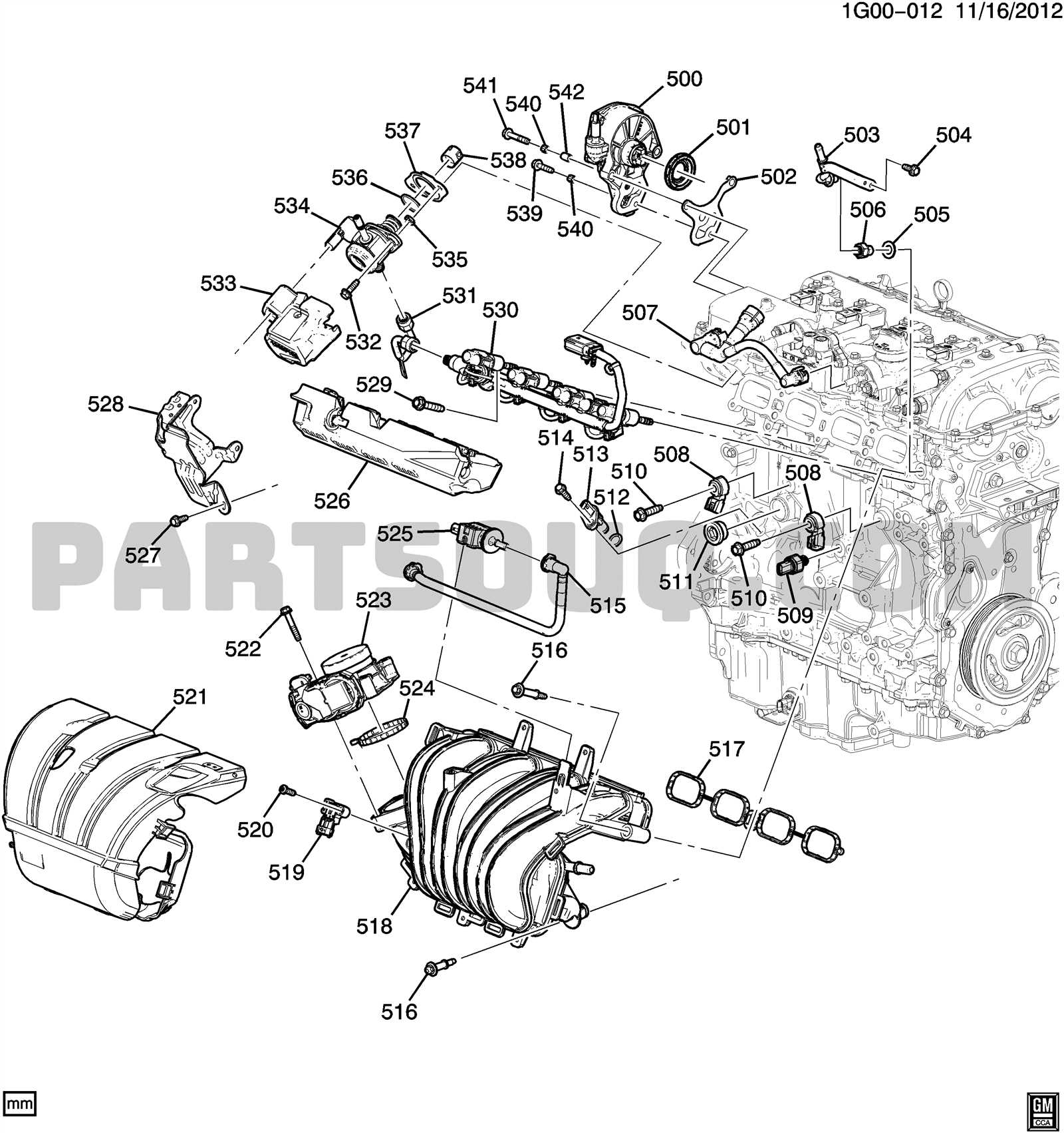 2017 chevy malibu parts diagram