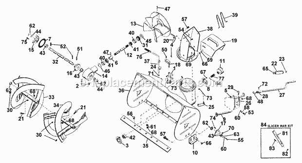 john deere 826d snowblower parts diagram