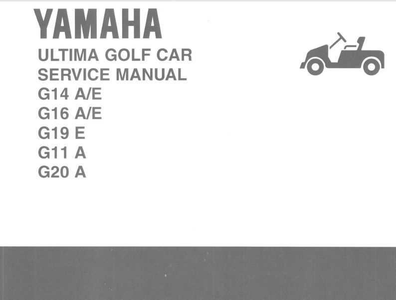 yamaha g14 golf cart parts diagram