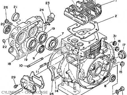 yamaha snowblower parts diagram