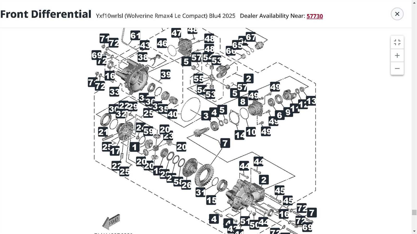 yamaha wolverine parts diagram