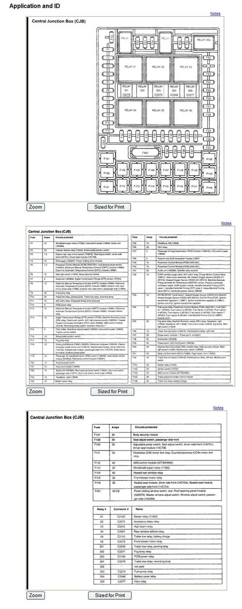 2007 ford f150 body parts diagram