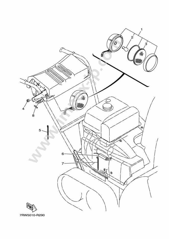 craftsman snowblower parts diagram